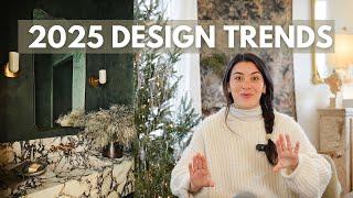 My Top 5 Design Trends for 2025 | Interior Design Trends I'm Loving