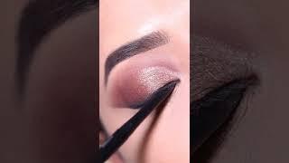 Simple Glitter Eye Makeup Tutorial #shorts || Shilpa