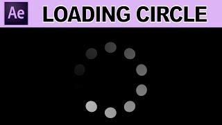 How to Create Loading Circle Animation - Adobe After Effects Tutorial