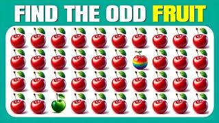 Find the ODD One Out - Fruit Edition  Easy, Medium, Hard - 30 Ultimate Levels