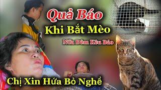 Cảnh Người Phụ Nữ Bị Mèo Về Báo Oán