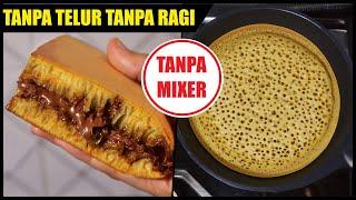 Tanpa Mikser Tanpa Telor Tanpa Ragi Tanpa Minyak | Terang Bulan Teflon