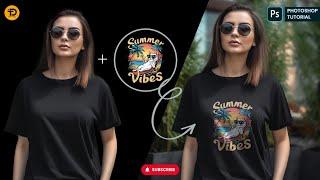 How To Make Realistic T-Shirt Mockup in 47 Seconds? ⏰