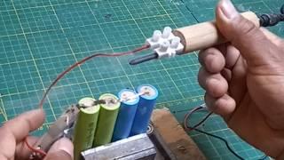 How to Make a Simple 1.5V Battery Welding Machine at Home!DIY SPASE1