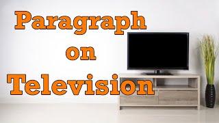 Paragraph on Television