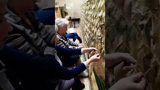 Плетём маскировочные сети для фронта ️ #усольесибирское #золотыеруки ️