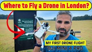 Where to Fly a Drone in London? No Restrictions! Dji Mini 4 Pro