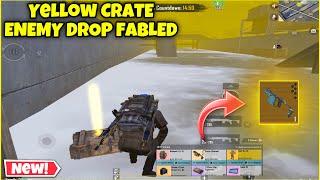 Metro Royale Yellow Crate Enemy Drop FABLED | PUBG METRO ROYALE CHAPTER 20