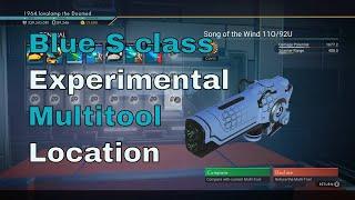 Blue Bubbles Decal S class Experimental Multitool Location, found by lavalamp64. No Man's Sky Prisms