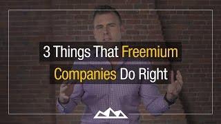 How To Build a Great Freemium SaaS Company