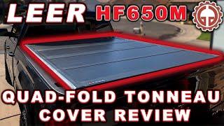 LEER HF650M Hard Quad-Folding, Low Profile Tonneau Cover Review