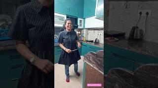 Tall Husband Vs Short wife Reality #husbandwifecomedy #husbandwife #kitchen #viralvideo#shorts