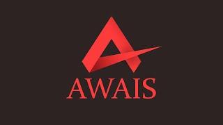 AWAIS NAME LOGO #adobeillustratortutorial #graphicdesignfullcourse