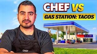 Can a Chef make TACOS using GAS STATION Ingredients? | Sorted Food