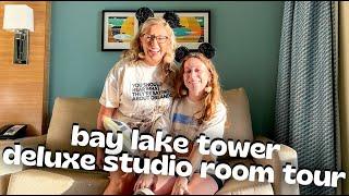 Bay Lake Tower 2022 Deluxe Studio Room Tour (Lake View) | Walt Disney World