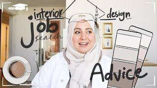 What to Do After Graduating Interior Design School (job search, freelancing and advice)