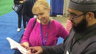 Muslim Recites Chapter Mary To Christian - WhyIslam's Dawah At NJEA 2018