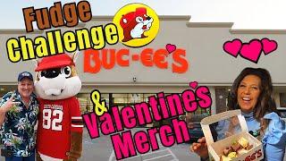 What's New at Buc-ee's for Valentine's Day! Fudge Challenge and Review