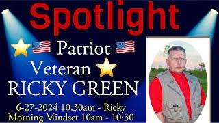 Trump News Latest  ⭐️ Spotlight Patriot Ricky Green - ⭐️Full Interview Special 