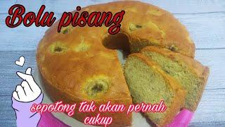 Resep bolu pisang panggang super enak