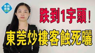 全死曬！東莞房價1字頭，暴跌65%慘不忍睹，二手房價腰斬，大灣區房地產泡沫破滅，東莞樓市跌落神壇！#大灣區樓盤 #東莞樓盤 #東莞房價 #東莞