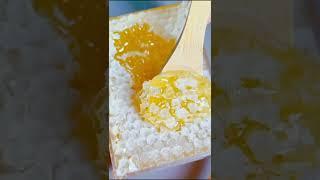 25 Seconds Of Scooping Crystals Clear Honeycomb［Satisfying Sounds］