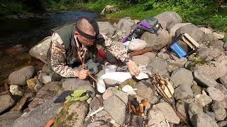 Bark River Tundra in mountain stream fishing