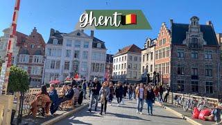 Walking the streets of Ghent, Belgium- Ghent, spring 2022