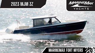 The 2023 MJM 3Z Is A Luxury Day Boat With Insane Performance I Now Available At MarineMax Fort Myers