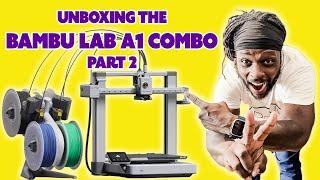 JeDoVi 3D Live Unboxing Of Bambu Labs A1 3D Printer Part 2