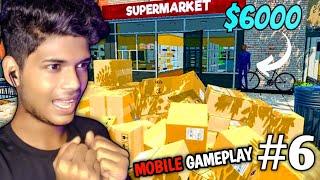 SPENDING $60,000 IN MY SUPERMARKET! | SUPERMARKET SIMULATOR MOBILE GAMEPLAY #6