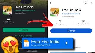 Download and Play Free Fire India Free Fire India is here!