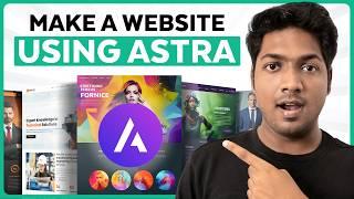 How to Make a Website Using Astra theme in 2024