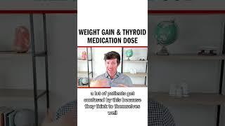 Gaining weight on thyroid medication? Here's why