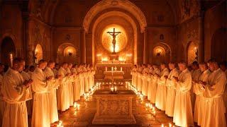 Gregorian Chants | Prayer Holy Spirit | Sacred Prayer Rite of the Benedictine Monks in the Monastery