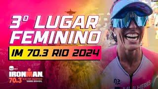 Paula Zamboni - 3º Colocada - Ironman 70 3 Rio de Janeiro 2024