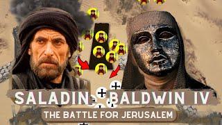 Saladin vs King Baldwin - Battle of Hattin 1187 ️ Fall of Jerusalem | DOCUMENTARY