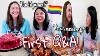 Q and A MUKBANG | HOW WE MET AND MORE |  RicarikzeS