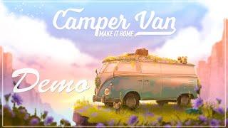 Camper Van: Make it Home DEMO | Cozy Van Life Adventure | No Commentary 