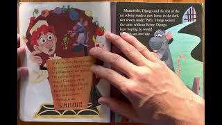 Ash reads Disney Pixar Ratatouille by Victoria Saxon Illustrated by Scott Tilley & Jean-Paul Orpiñas