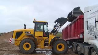 JCB 457 Wheel Loader Shovel in the Quarry