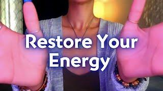 RESTORE YOUR ENERGY  ASMR Reiki (With Music)