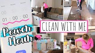 NEW YEAR POWER HOUR SPEED CLEAN // CLEAN WITH ME 2020 | Jessica Elle