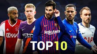 Top 10 Playmakers in football 2018/2019