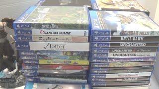 Our Sony Playstation 4 collection (2022)