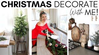 CHRISTMAS DECORATE WITH ME || HOLIDAY DECORATING IDEAS || CHRISTMAS DECORATING IDEAS 2023