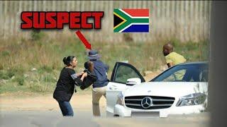 When Car Hijackers Are Caught On Camera In South Africa 