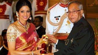 Sridevi honoured with Padmashri Award 2013