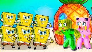 1000 SpongeBob vs. Bikini Bottom Base!  Minecraft