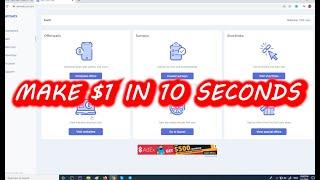 Make $1 in 10 Seconds (WORLDWIDE METHOD 100% WORKING)